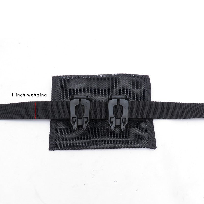 60161 Pvc Mesh Weight Pocket With 1 Inch Mono Webbing Quick Assemble Buckle - image 7