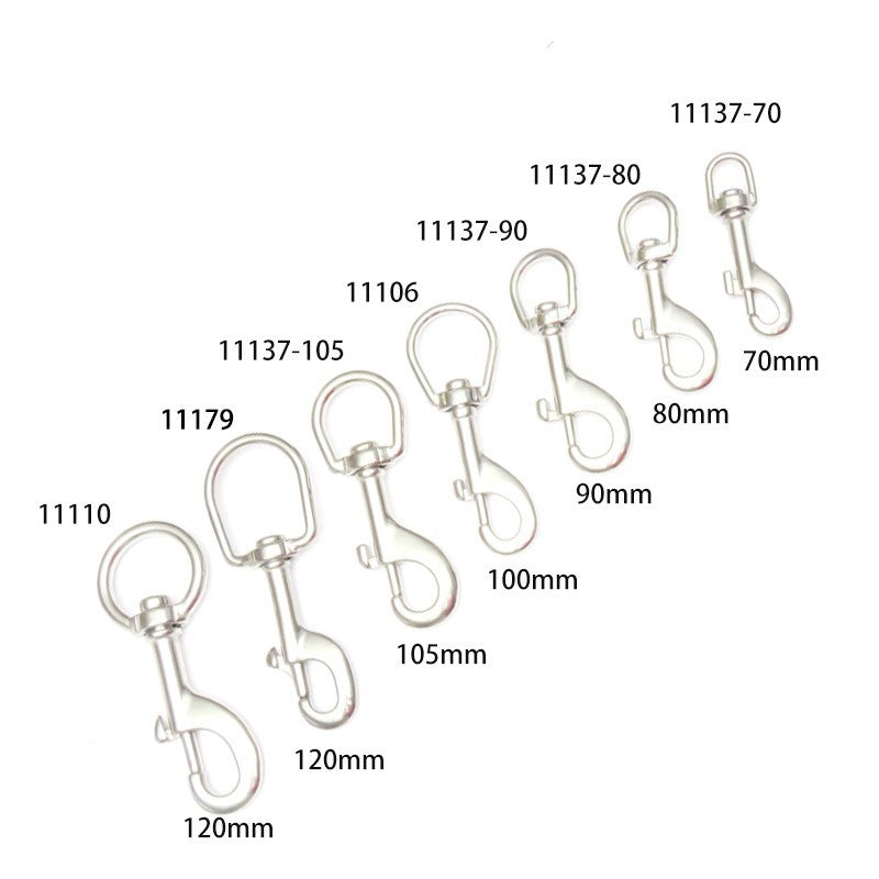 11137; 11106; 11110 SS Swivel Bolt Snap - image 2