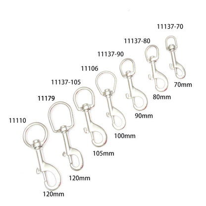 11137; 11106; 11110 SS Swivel Bolt Snap - image 2