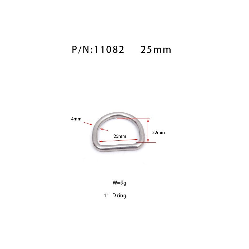 11082 11116 11147 11066 11067 11096 11158 Stainless Steel Welded D-Ring - image 2