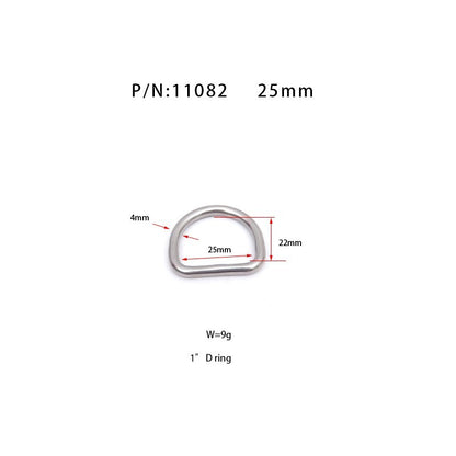 11082 11116 11147 11066 11067 11096 11158 Stainless Steel Welded D-Ring - image 2