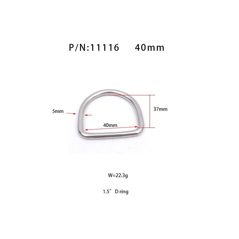 11082 11116 11147 11066 11067 11096 11158 Stainless Steel Welded D-Ring - image 3
