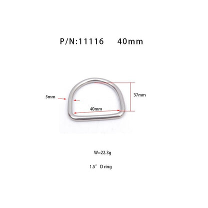 11082 11116 11147 11066 11067 11096 11158 Stainless Steel Welded D-Ring - image 3