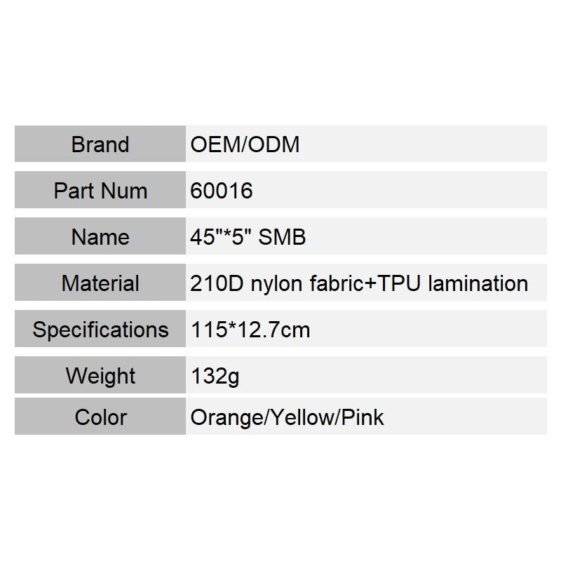 60016 SMB Close Both End, 45"*5" - image 3