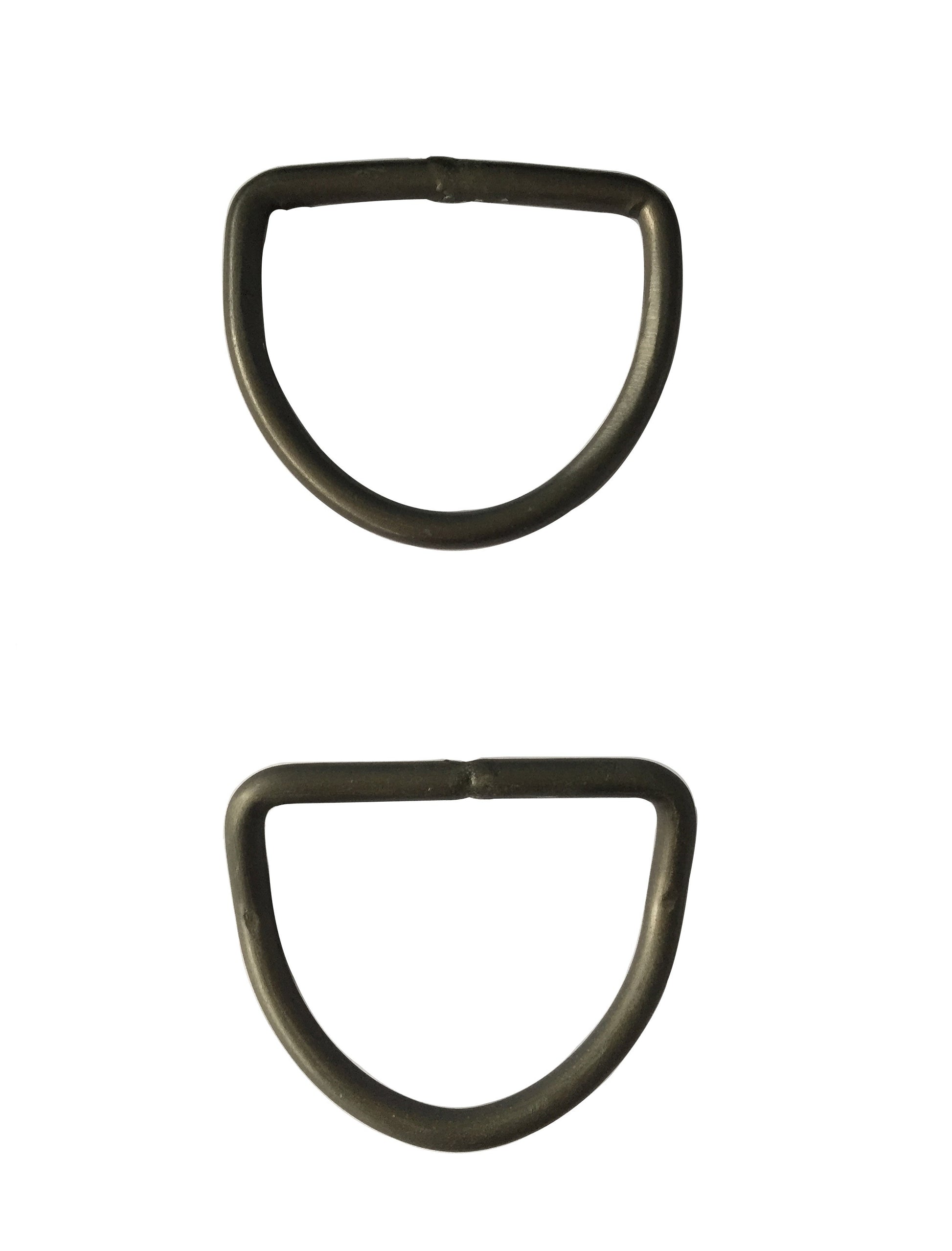 2" Alu D-ring, bent - image 1