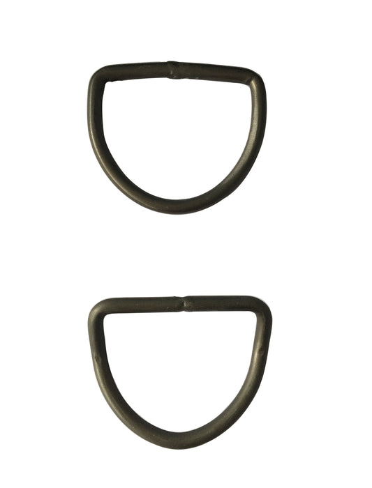 2" Alu D-ring, bent - image 1