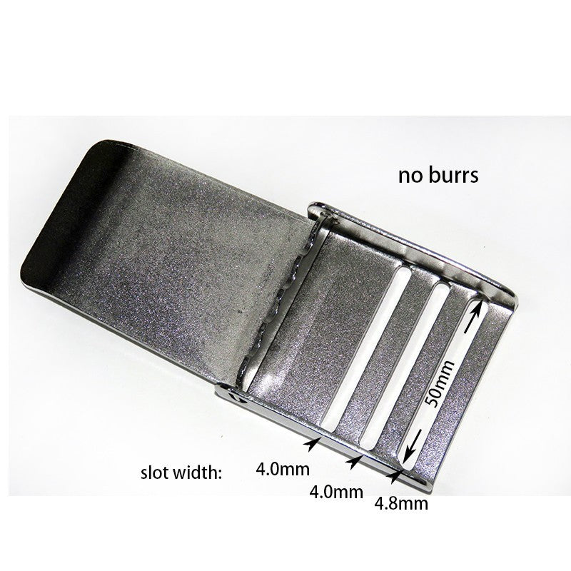 11060-1 2" Ss Weight Belt Buckle - image 2