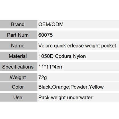 60075 5Lbs Weight Pkt With 4Inch Velcro - image 6