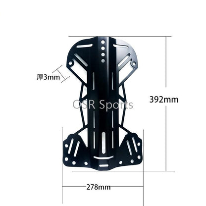 11275 Alu Backplate, Light Weight - image 2