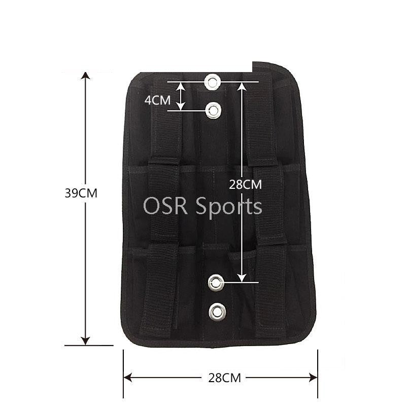 60097 Weight Plate With 6*Pockets - image 5