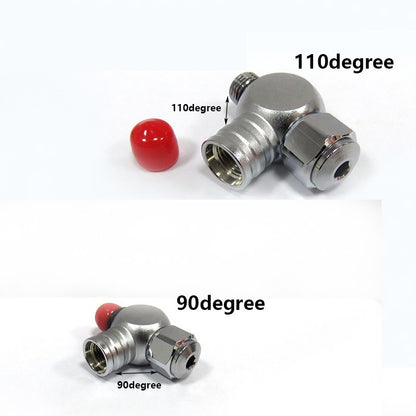 11480 11481 90 Degree 1 To 2 Ports Swivel Adapter For LP Port With LP Plug - image 1