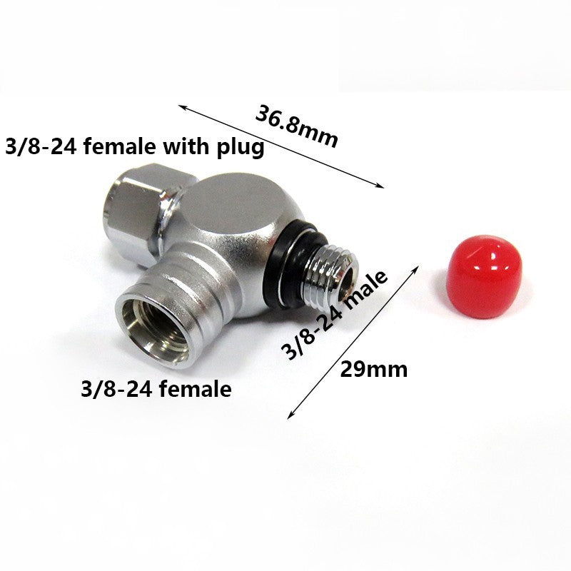 11480 11481 90 Degree 1 To 2 Ports Swivel Adapter For LP Port With LP Plug - image 2