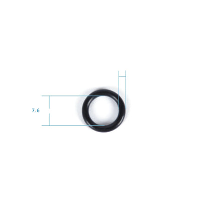 01100-100 Rubber O-Ring For K Inflator Qd Nipple - image 2