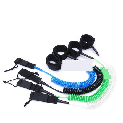60149 Coiled Sup Board Leash, 7mm, 10' - image 1