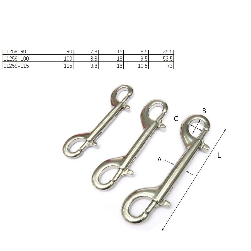 11259-XX Double Ended Snap Hook, Snag Free - image 2
