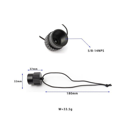 11249-XX Aluminum Dust Cap For First Stage DIN - image 2