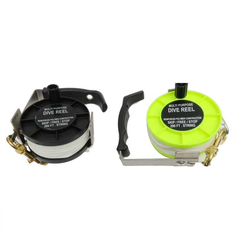 11248-XX Diving Reel With Stainless Handle, 88M - image 1