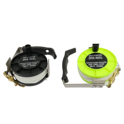 11248-XX Diving Reel With Stainless Handle, 88M - image 1