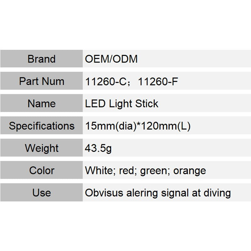 11260-C；11260-F LED Light Stick - image 5