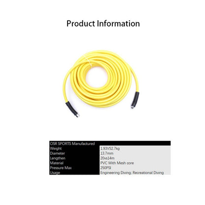 11427 Inflation Hose For Fisherman 14M Vs 20M - image 2