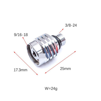 11514 Adaptor Male 3/8-24 To Regulator 9/16-18 - image 3