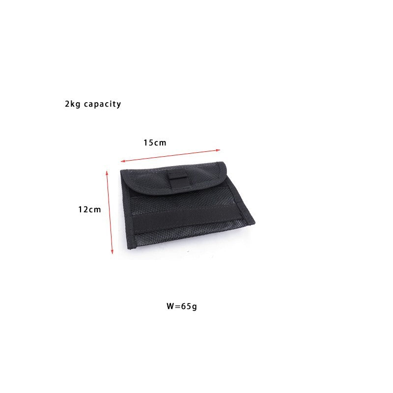 60161 Pvc Mesh Weight Pocket With 1 Inch Mono Webbing Quick Assemble Buckle - image 4