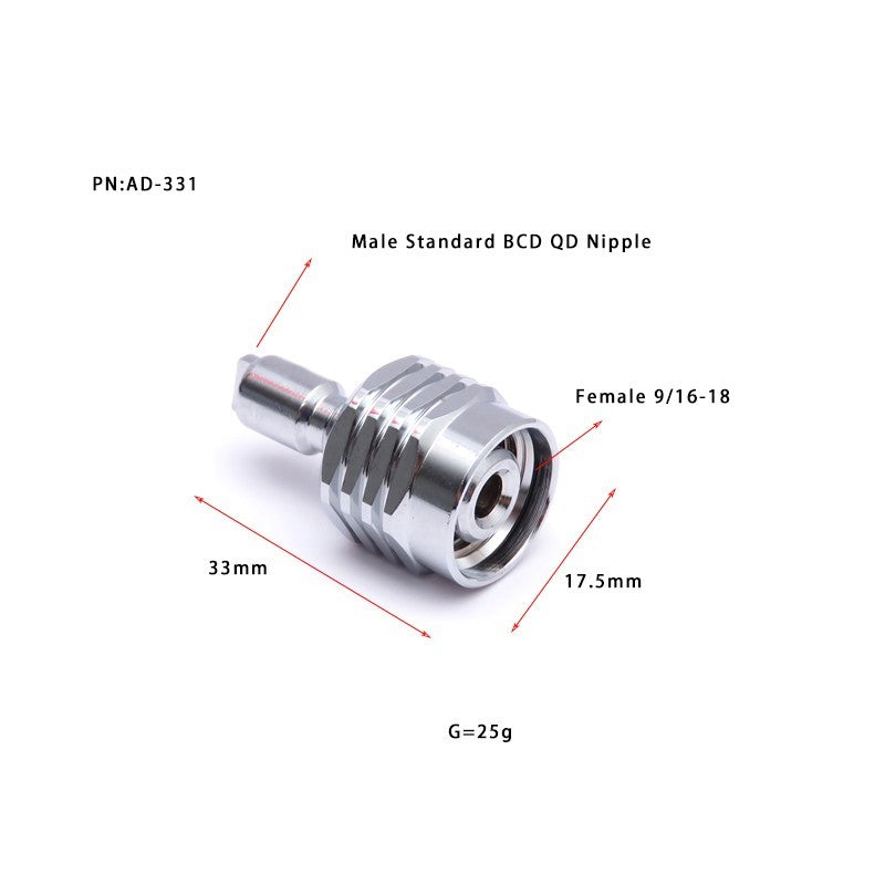 11516 Regulator Female To Standard Bc Qd - image 2