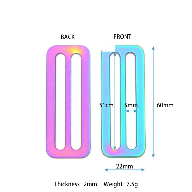 11209 Titanium Tri-Bar Glider, 50mm(2") - image 2