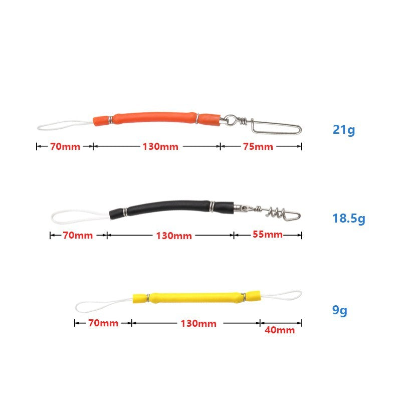 11528-1 Rubber Bungee With Swivel/Snap For Speargun - image 2
