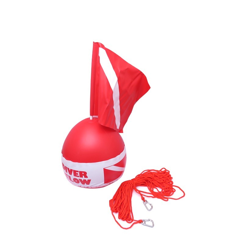 60309 Round Diving Float Buoy, With 25M Rope - image 1