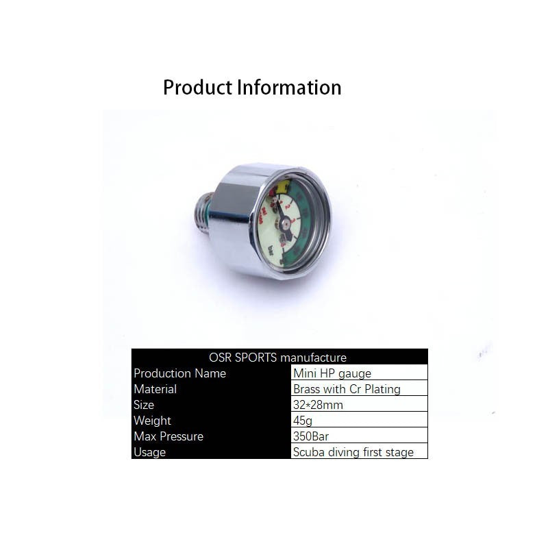 60307 Mini Pressure Gauge - image 2
