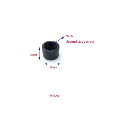 11651 9/16" Screw Protector/Dust Cap, Pom - image 2