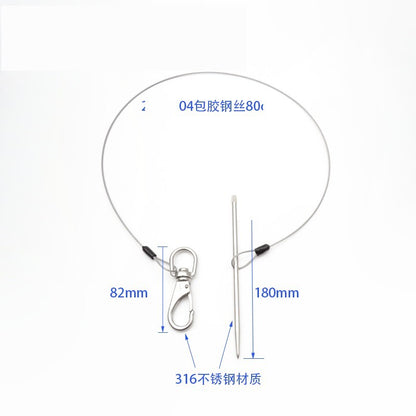 60347 Fishing Stringer With Cable, 80Cm, 100Cm Or 120Cm - image 4