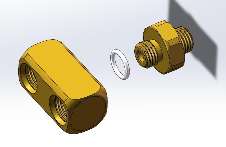11734 1 To 2 Adapter 3/8-24 - image 5