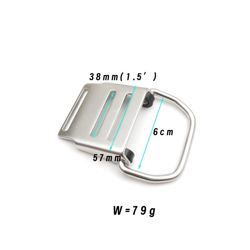 11163-38 Cylinder Cam Buckle, 38mm (1.5") - image 3