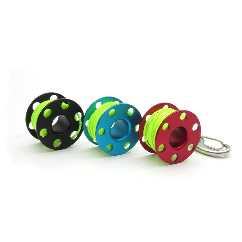 11749 Mini Reel Vibrant Aluminum Alloy Fingertip Decor - image 2