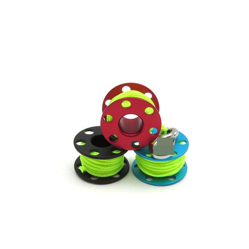 11749 Mini Reel Vibrant Aluminum Alloy Fingertip Decor - image 9