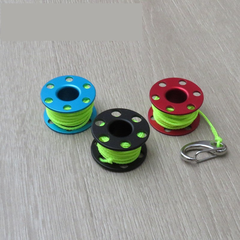11749 Mini Reel Vibrant Aluminum Alloy Fingertip Decor - image 11