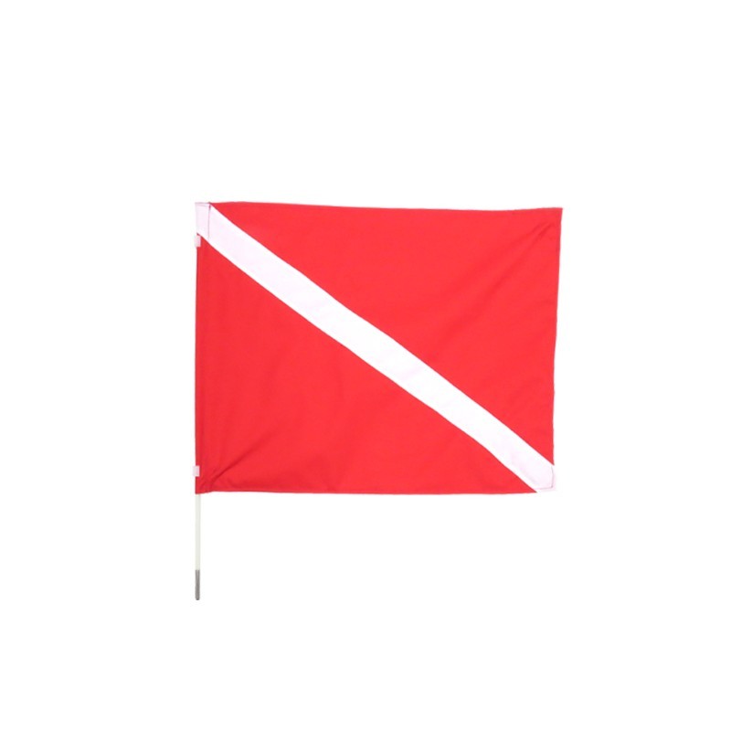 11753+60378 Diving Dive Flag Float With Weight And Float Rod - image 3