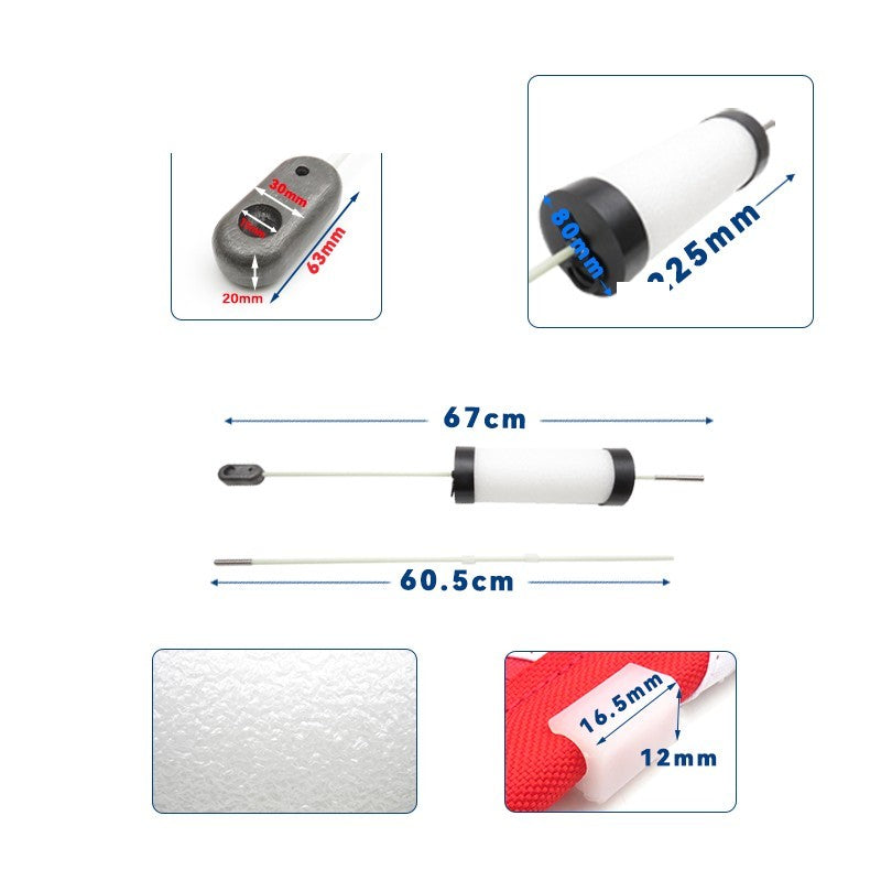 11753+60378 Diving Dive Flag Float With Weight And Float Rod - image 4