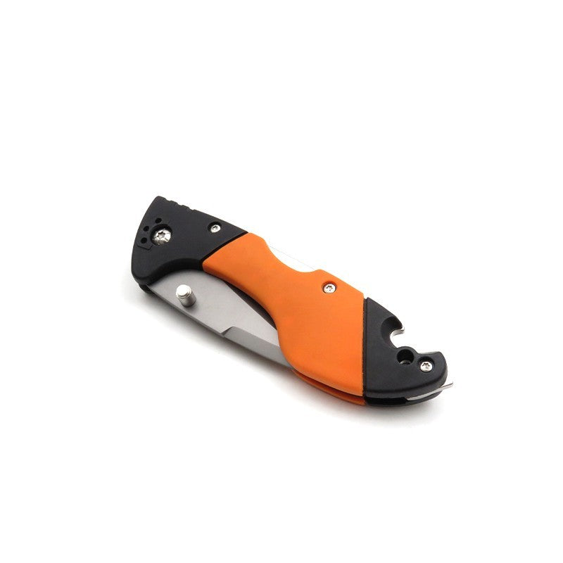 11731 K08 Folding Titanium-Plated Diving Rescue Knife - image 3