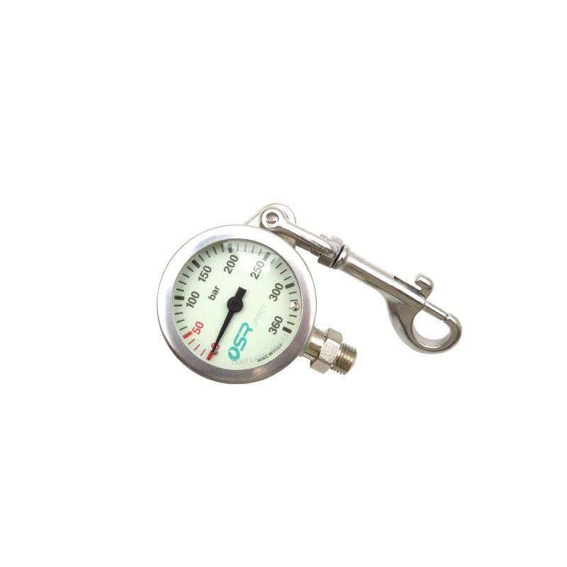 11729 Diving Pressure Gauge With Swivel Hook, 52mm Dial - image 6
