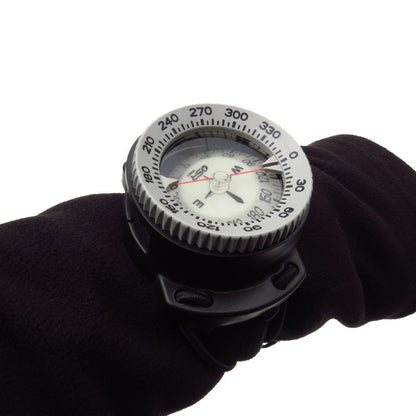 11730 Professional Diving Compass, Grey Bungee Mount - image 5