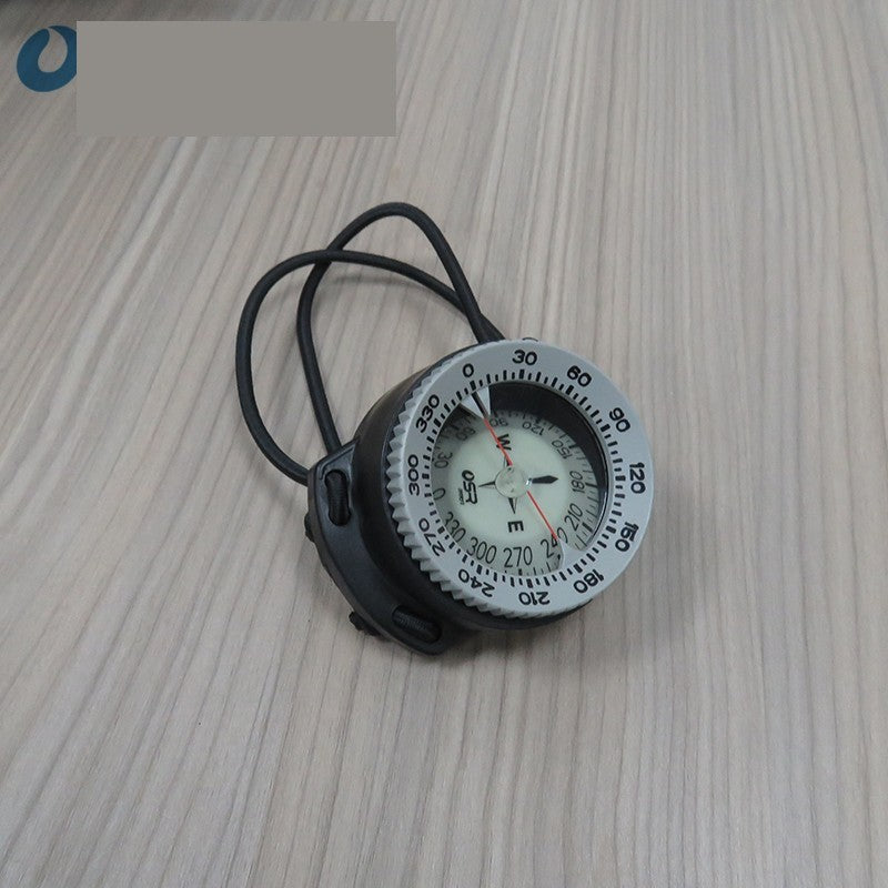11730 Professional Diving Compass, Grey Bungee Mount - image 6