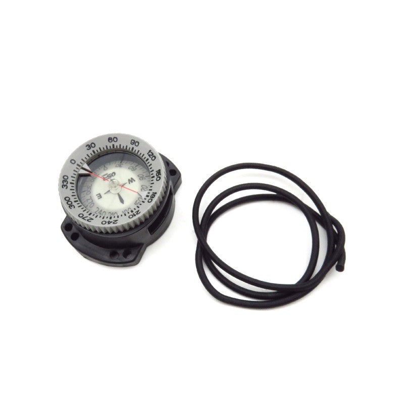 11730 Professional Diving Compass, Grey Bungee Mount - image 9