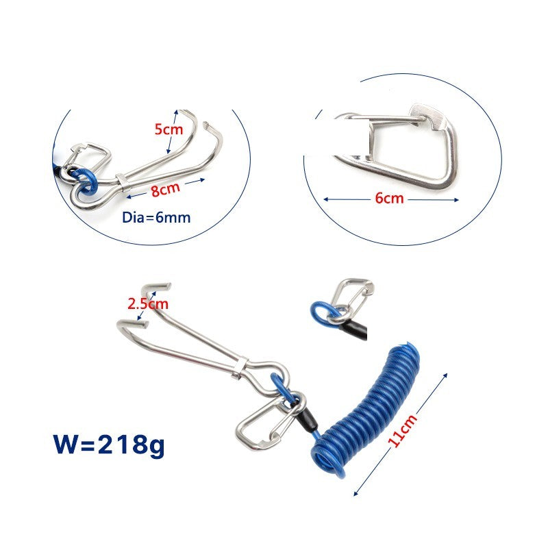 LY-08 Narrow Dual Reef Hook - image 3
